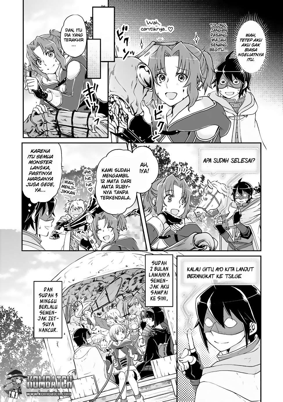 Tsuki ga Michibiku Isekai Douchuu Chapter 15 Gambar 22