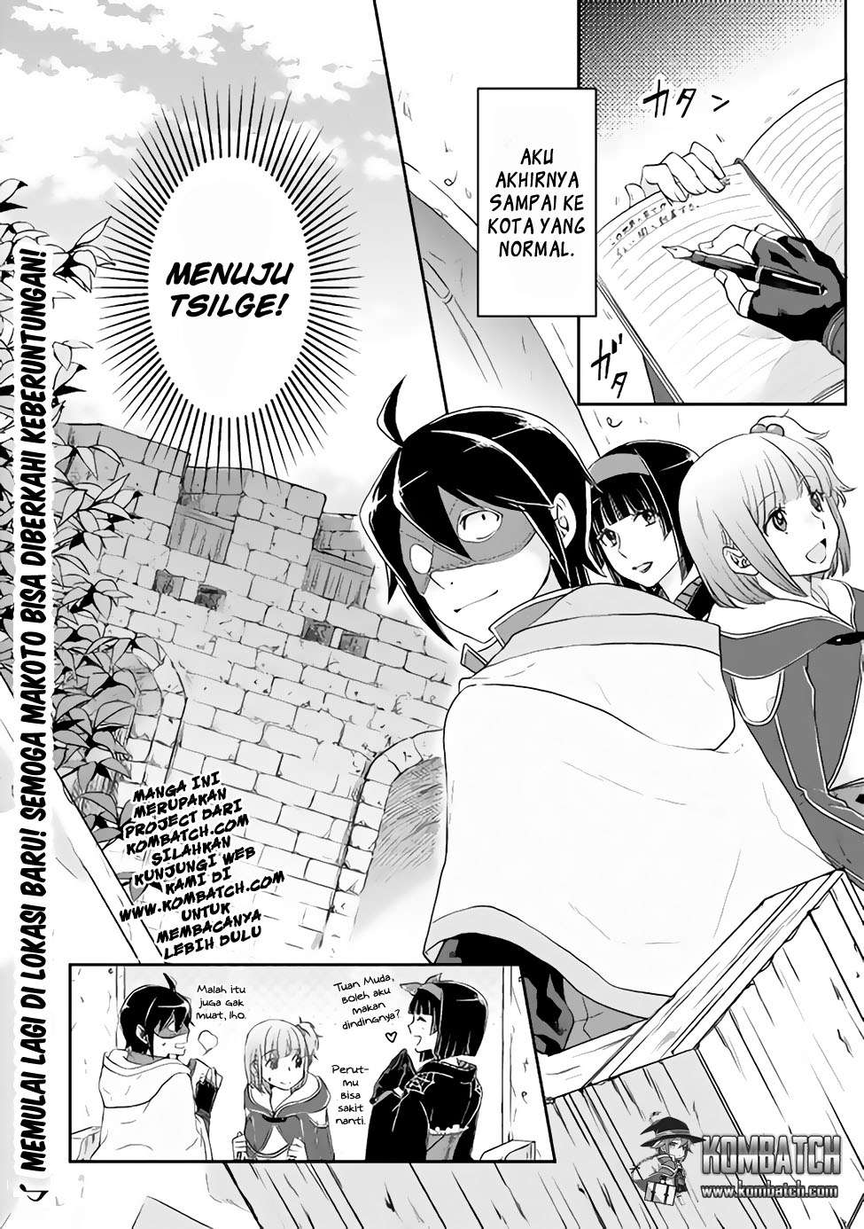 Tsuki ga Michibiku Isekai Douchuu Chapter 15 Gambar 23