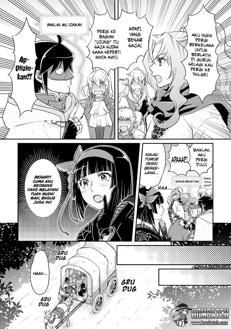 Tsuki ga Michibiku Isekai Douchuu Chapter 15 Gambar 9