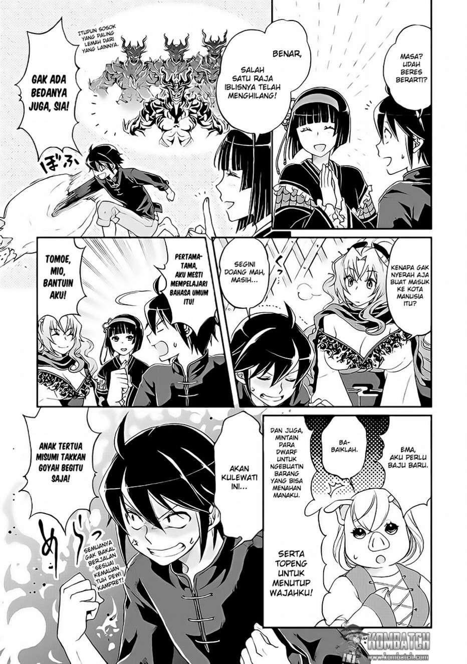 Tsuki ga Michibiku Isekai Douchuu Chapter 10 Gambar 14
