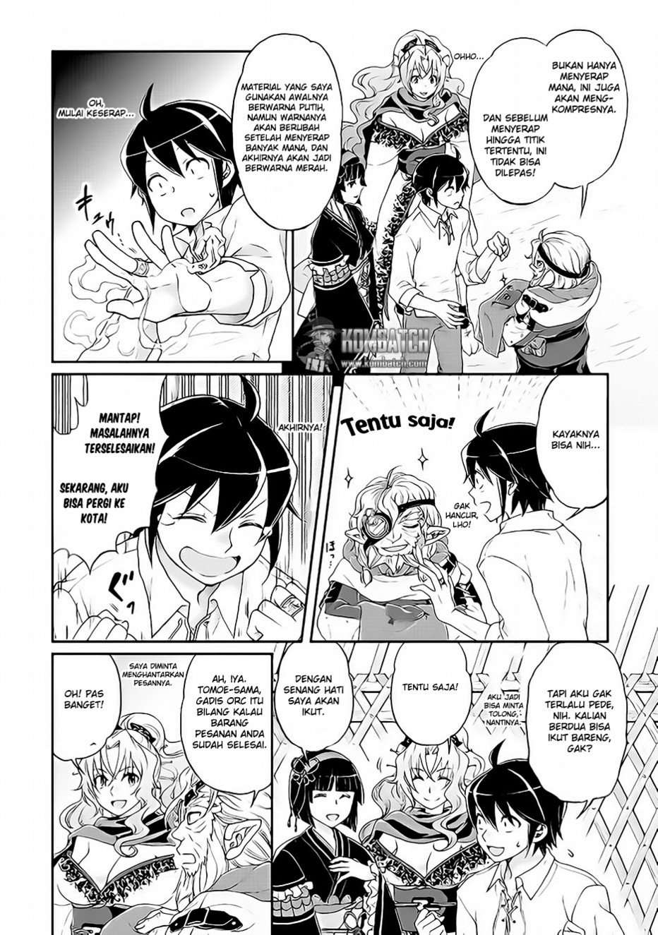 Tsuki ga Michibiku Isekai Douchuu Chapter 10 Gambar 18