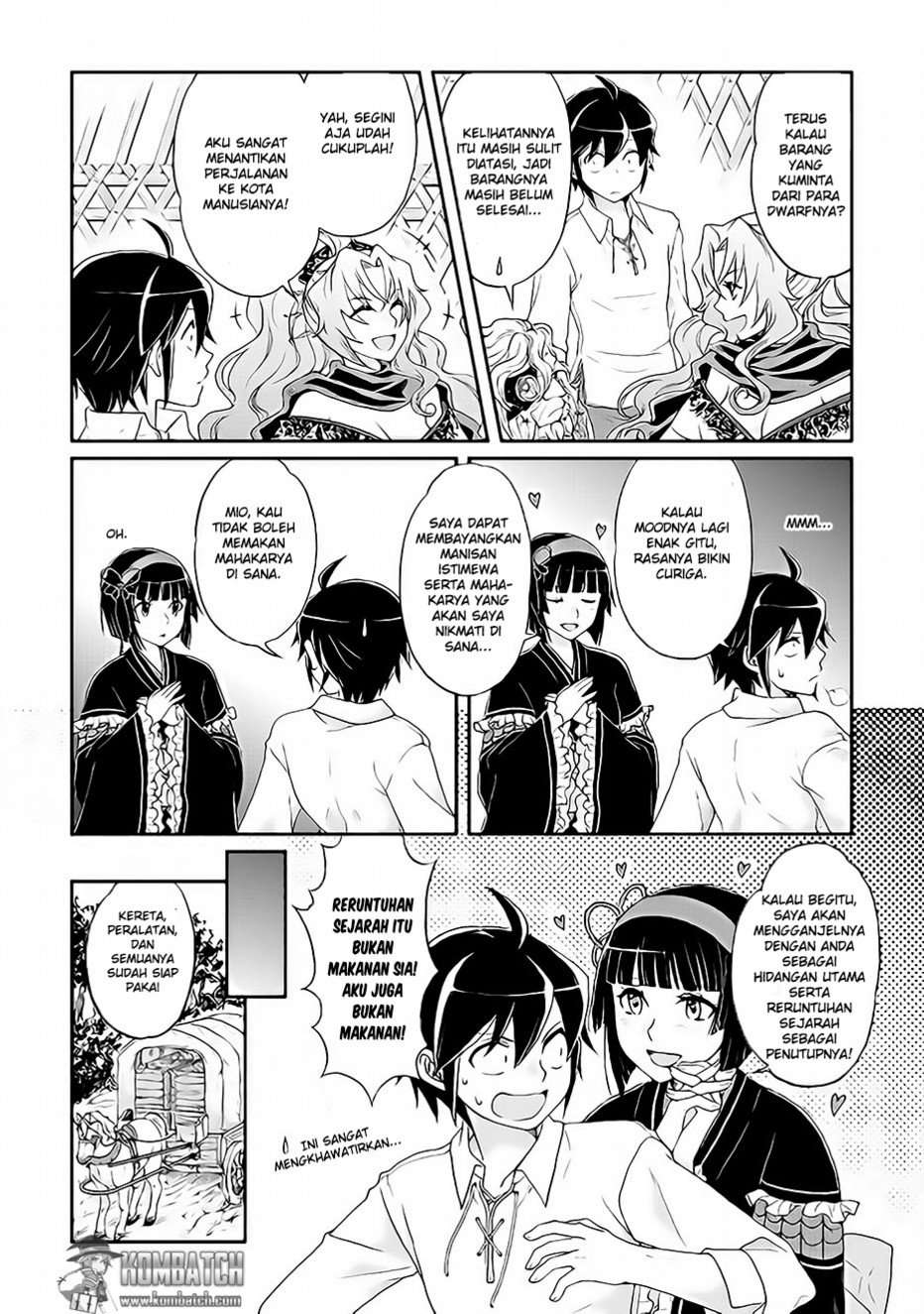 Tsuki ga Michibiku Isekai Douchuu Chapter 10 Gambar 19