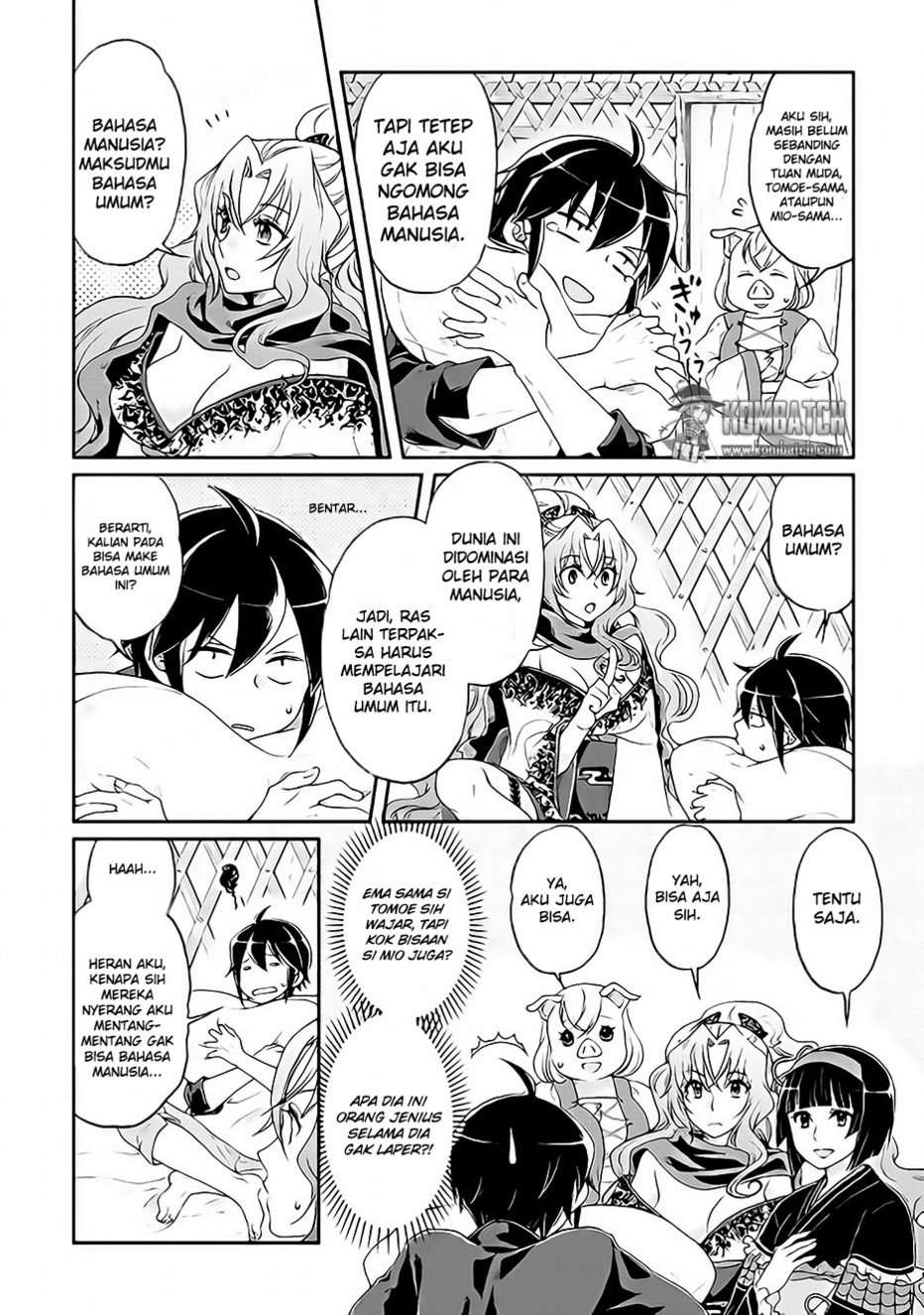 Tsuki ga Michibiku Isekai Douchuu Chapter 10 Gambar 9