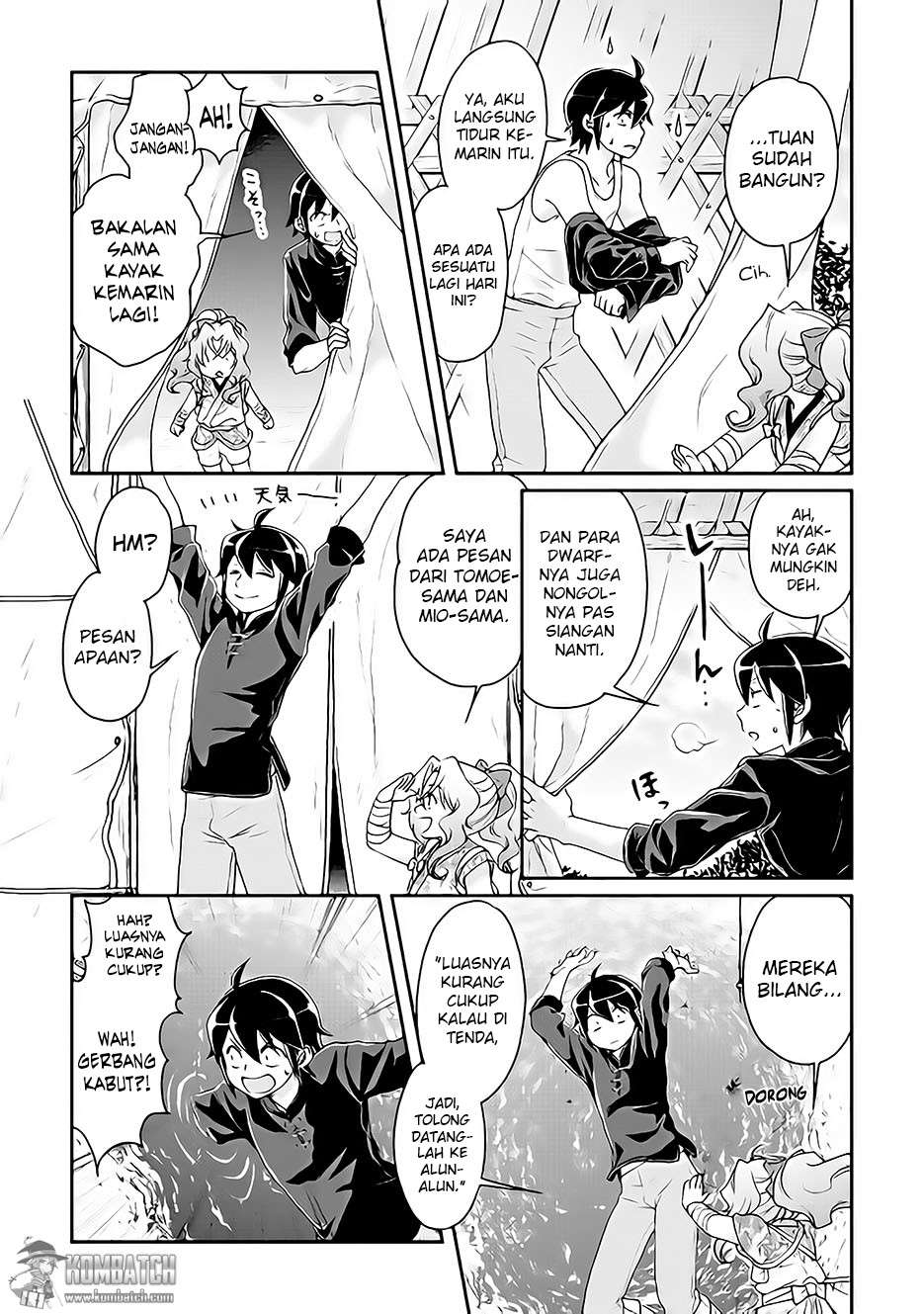Tsuki ga Michibiku Isekai Douchuu Chapter 9 Gambar 11