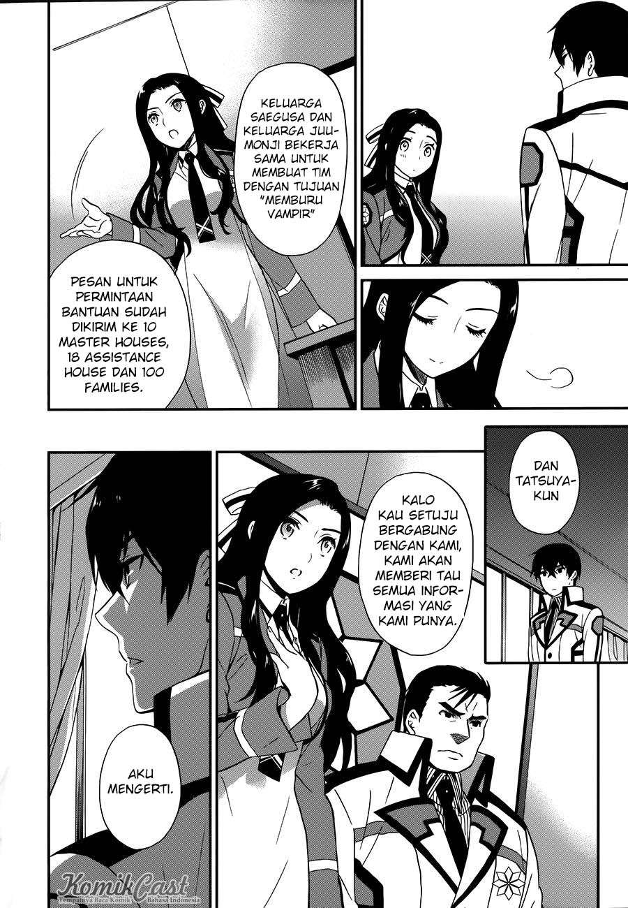 Mahouka Koukou no Rettousei – Raihousha-hen Chapter 8 Gambar 22