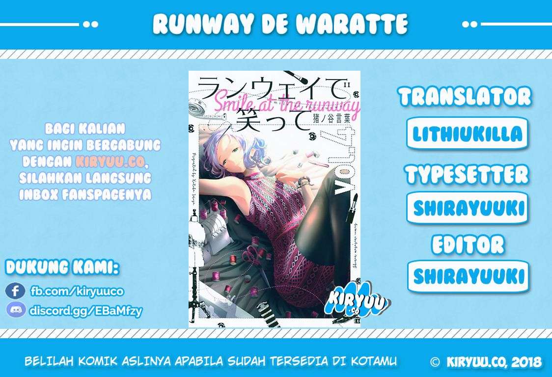 Baca Manga Runway de Waratte Chapter 24 Gambar 2
