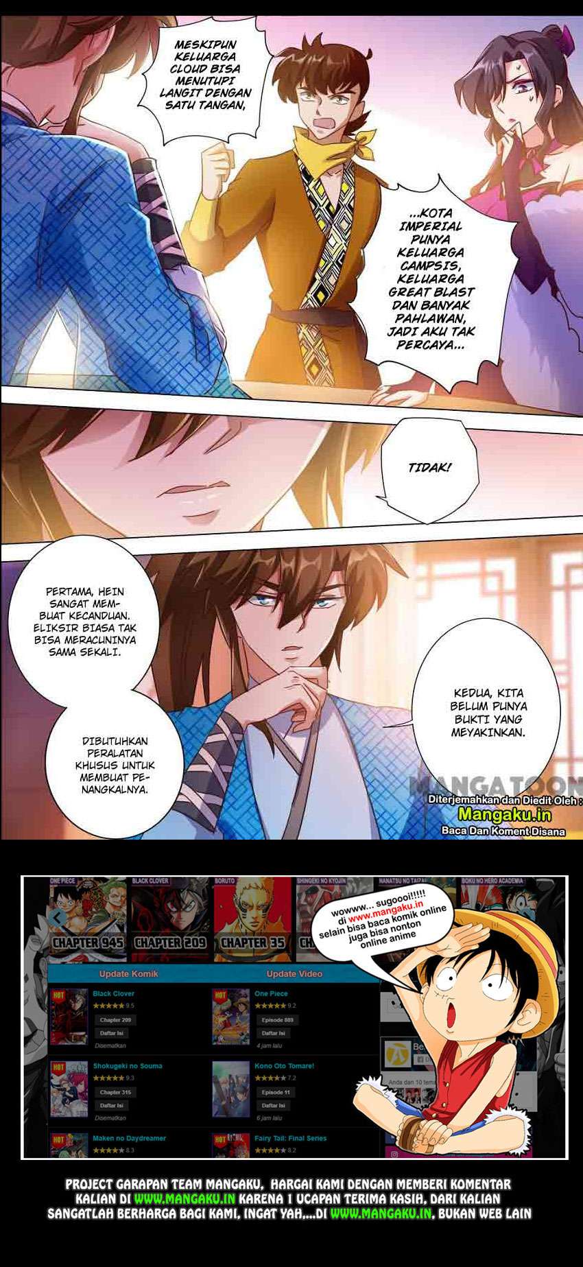 Baca Manhua Spirit Sword Sovereign Chapter 201 Gambar 2