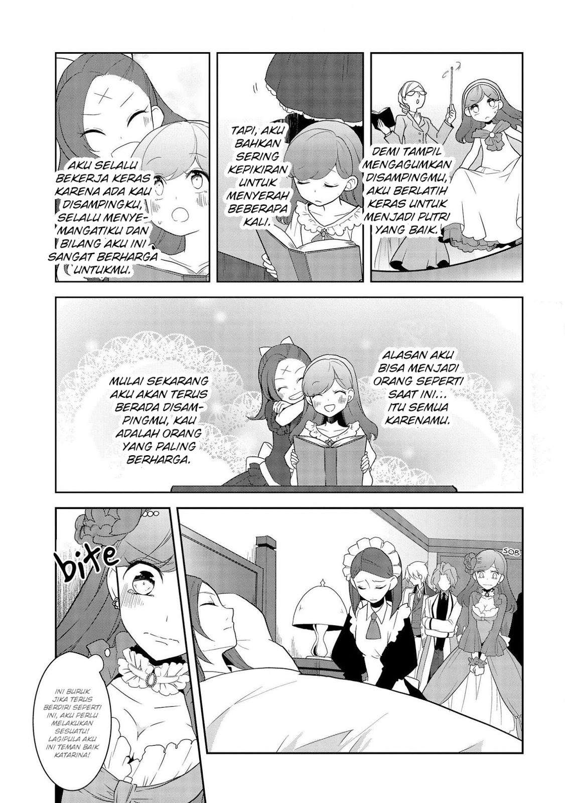 Otome Game no Hametsu Flag shika nai Akuyaku Reijou ni Tensei shite shimatta Chapter 018 Gambar 10