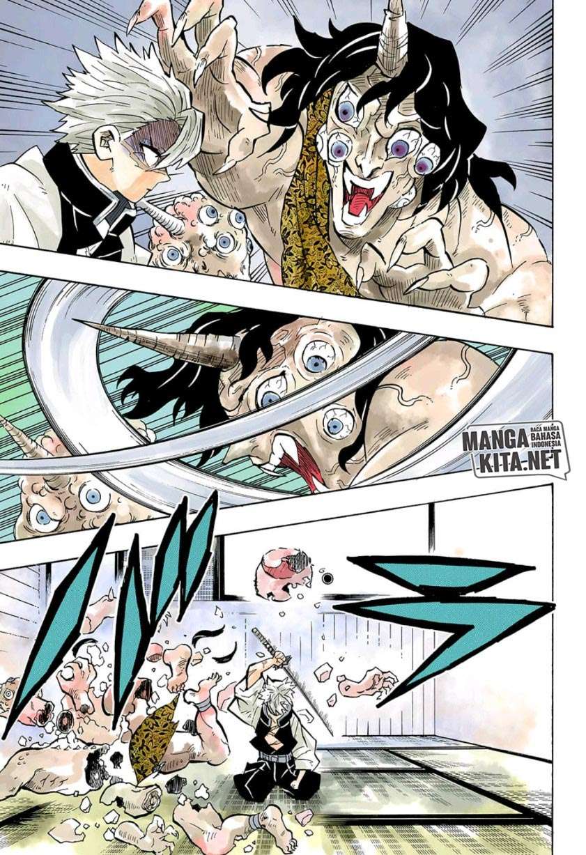 Kimetsu no Yaiba Chapter 140 Gambar 16