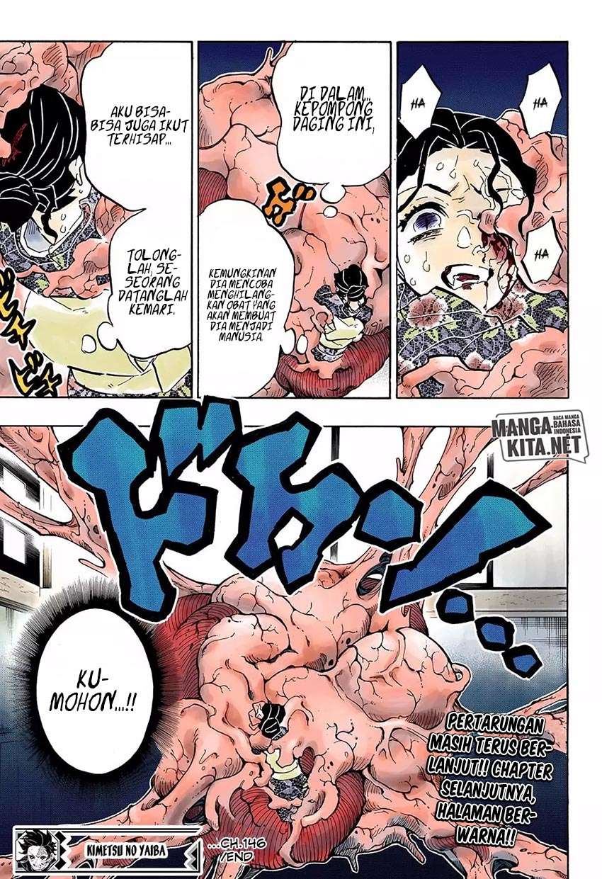 Kimetsu no Yaiba Chapter 146 Gambar 20