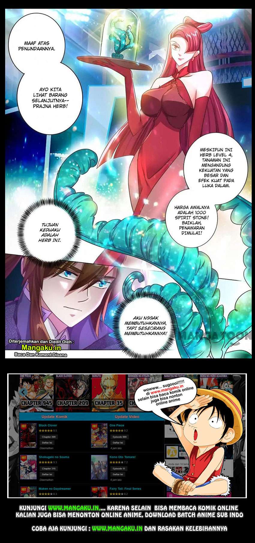 Baca Manhua Spirit Sword Sovereign Chapter 206 Gambar 2