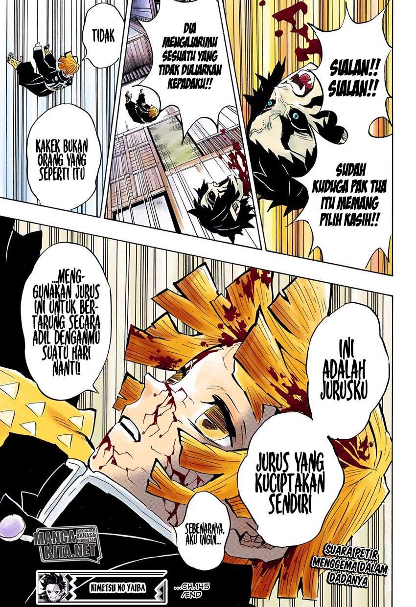 Kimetsu no Yaiba Chapter 145 Gambar 18