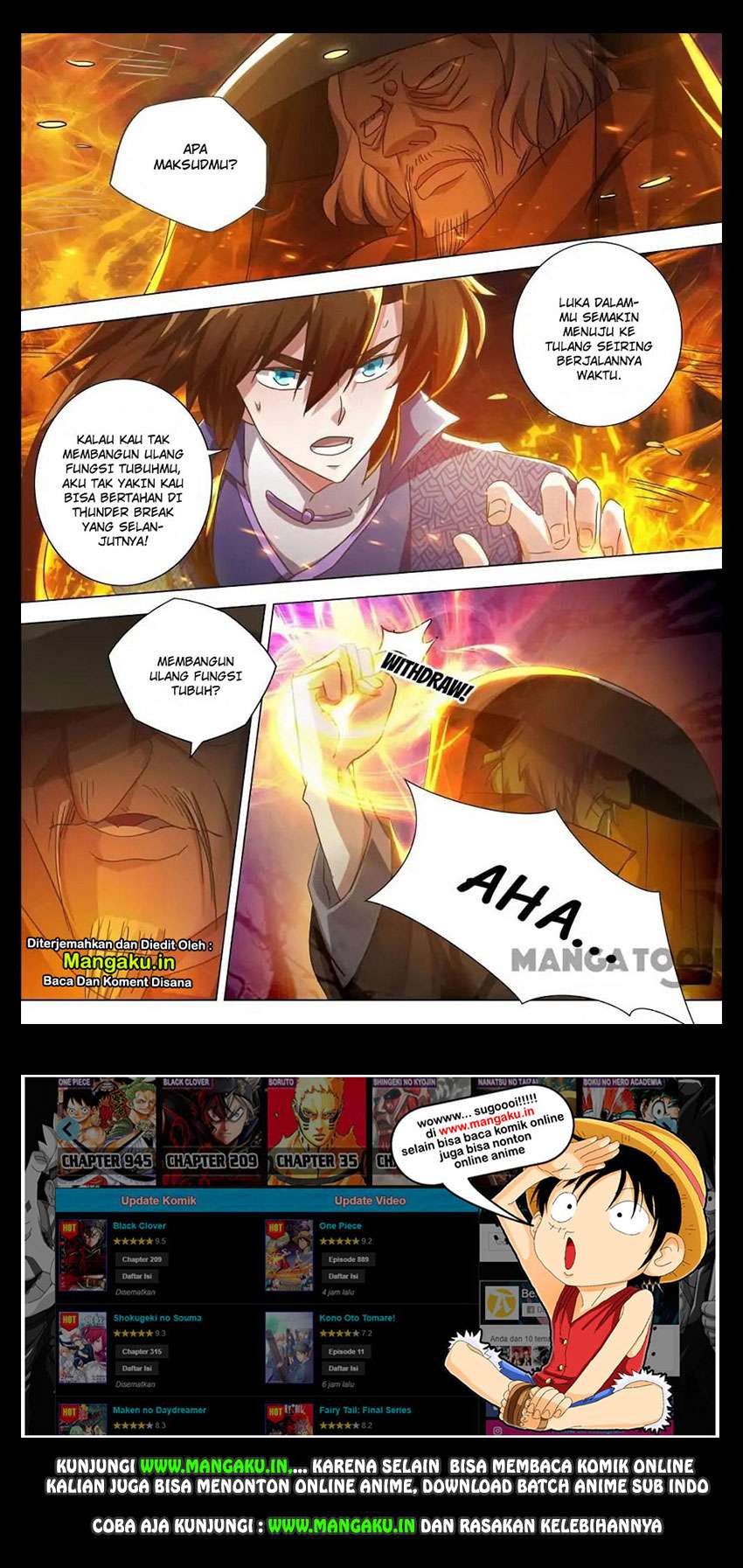 Baca Manhua Spirit Sword Sovereign Chapter 207 Gambar 2