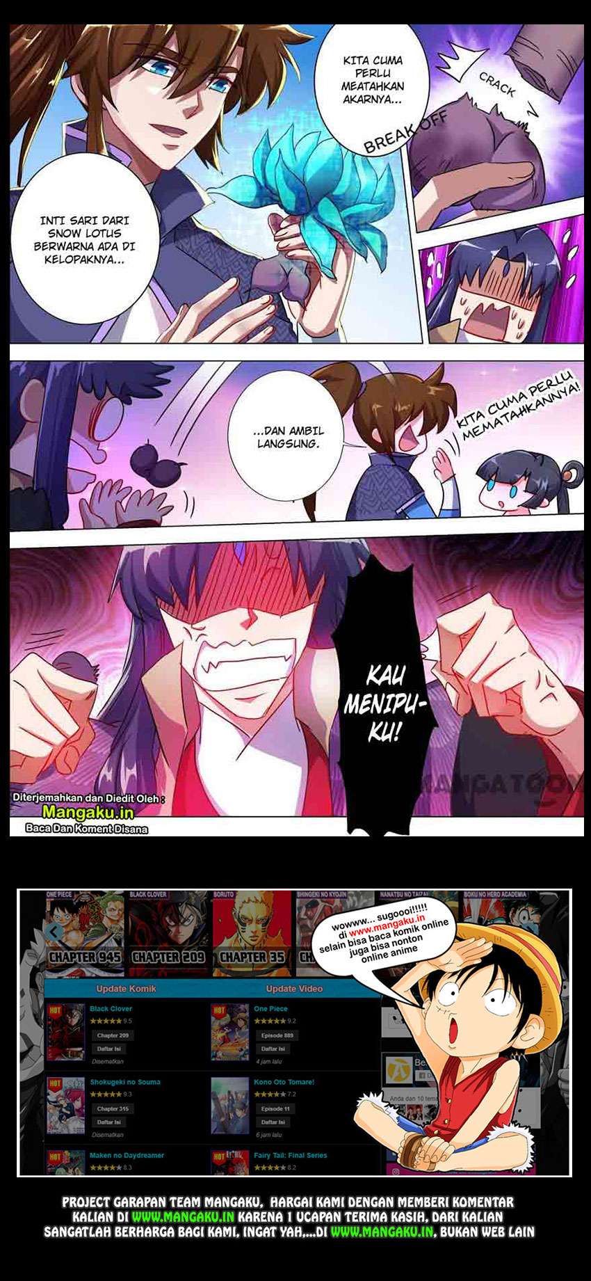 Baca Manhua Spirit Sword Sovereign Chapter 202 Gambar 2