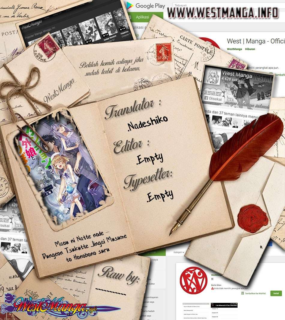 Baca Komik Maou ni Natte node – Dungeon Tsukutte Jingai Musume to Honobono suru Chapter 11 Gambar 1