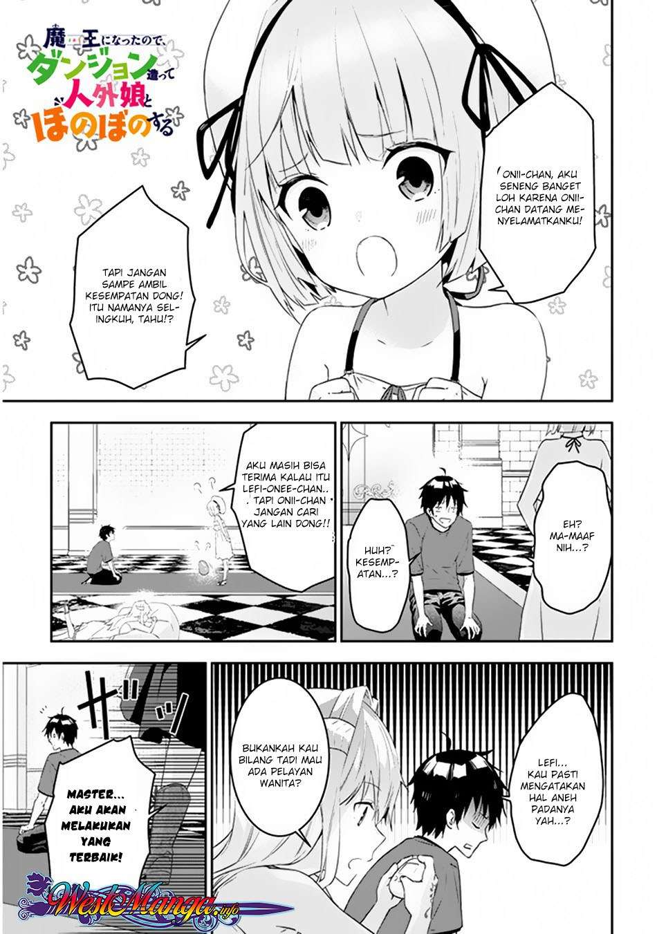 Baca Manga Maou ni Natte node – Dungeon Tsukutte Jingai Musume to Honobono suru Chapter 11 Gambar 2