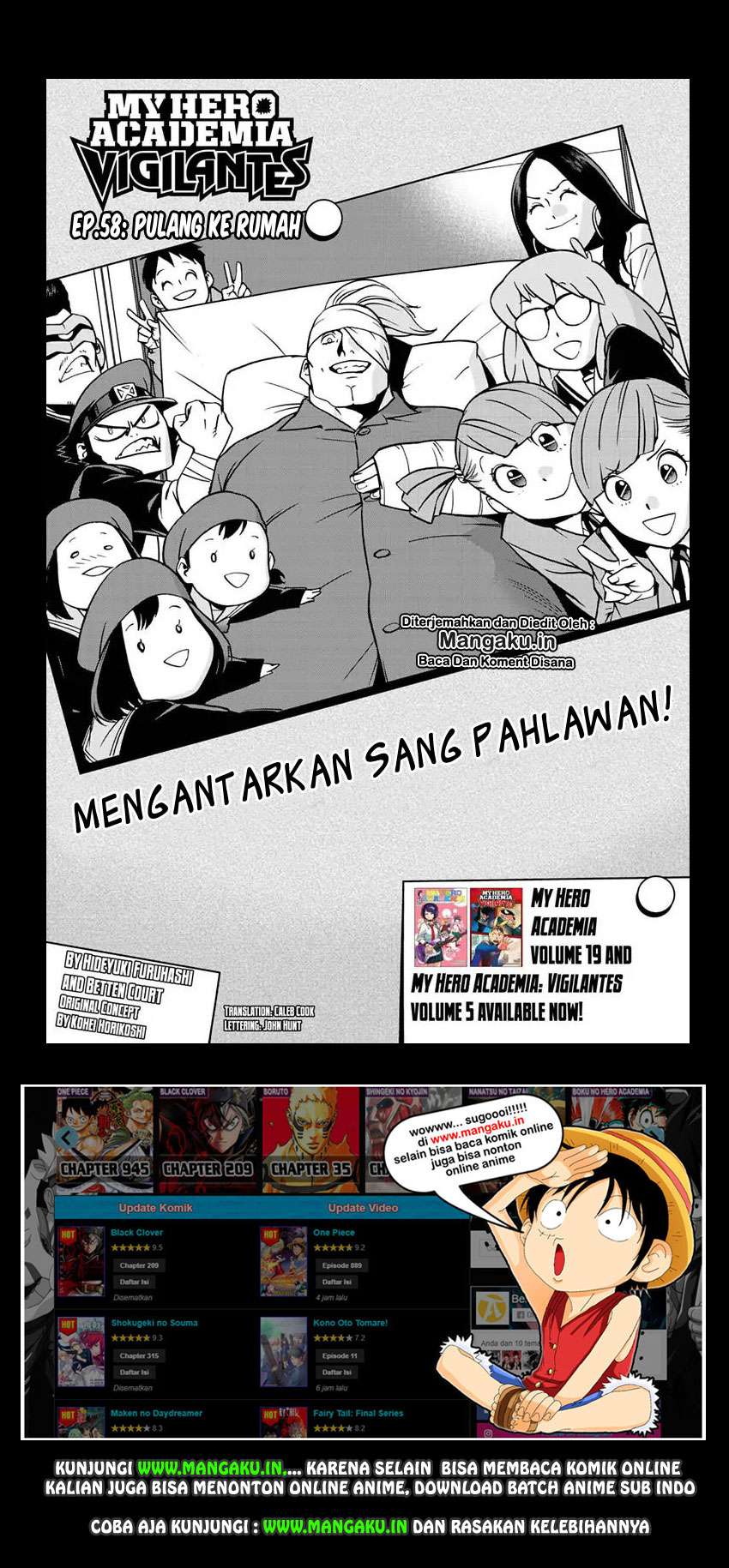 Baca Manga Vigilante: Boku no Hero Academia Illegal Chapter 58 Gambar 2