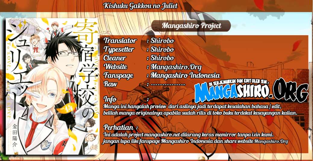 Baca Komik Kishuku Gakkou no Juliet Chapter 64 Gambar 1