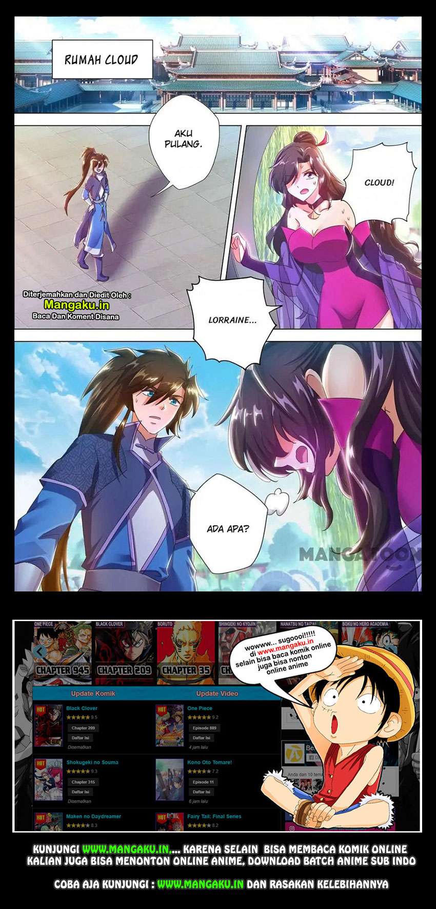 Baca Manhua Spirit Sword Sovereign Chapter 208 Gambar 2