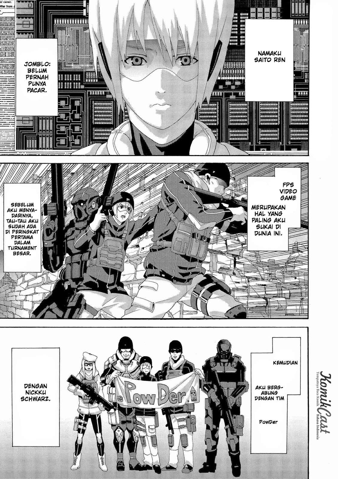 Baca Manga Manuke na FPS Player ga Isekai e Ochita Baai Chapter 3.1 Gambar 2