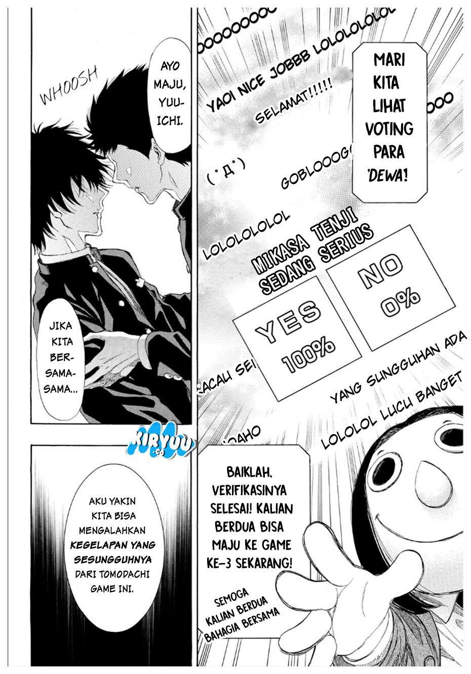 Tomodachi Game Chapter 11 Gambar 23