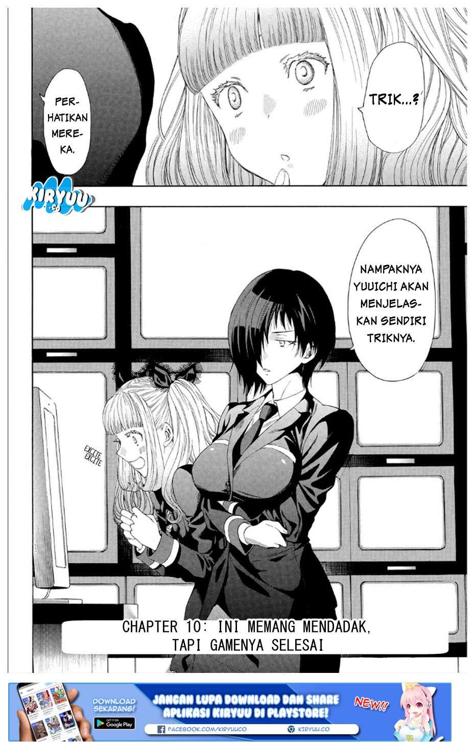 Tomodachi Game Chapter 10 Gambar 4