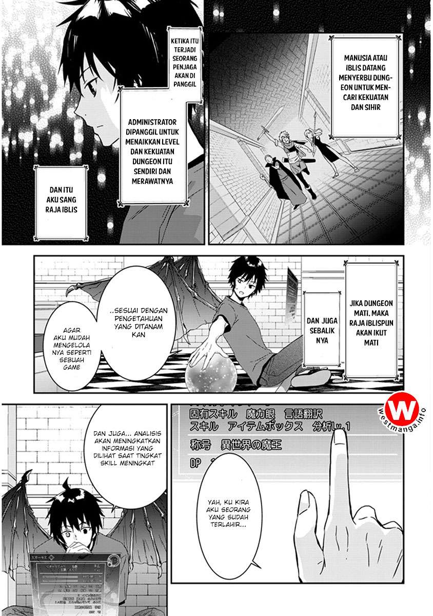 Maou ni Natte node – Dungeon Tsukutte Jingai Musume to Honobono suru Chapter 1 Gambar 9