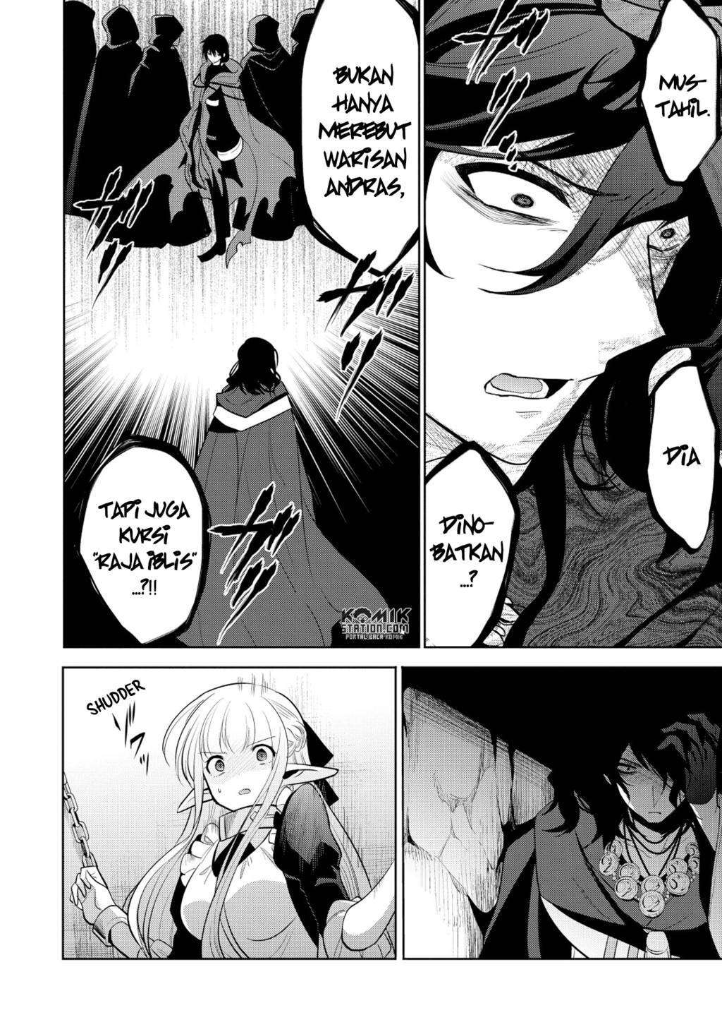 Maou no Ore ga Dorei Elf wo Yome ni Shitanda ga, Dou Medereba Ii? Chapter 11 Gambar 30
