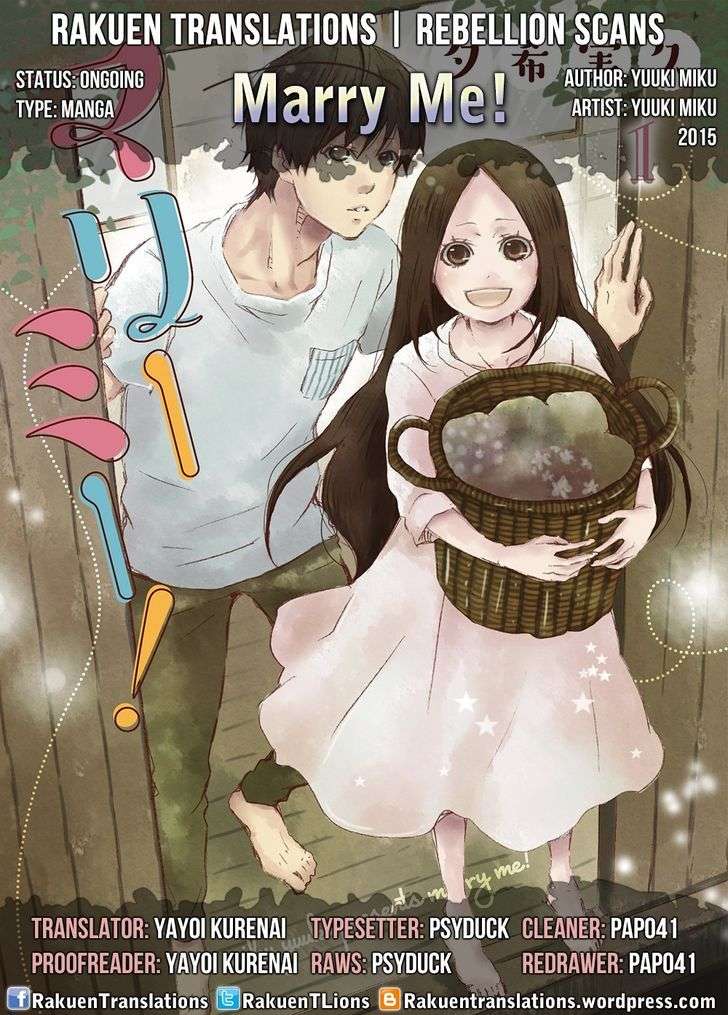 Baca Komik Marry Me! Chapter 7 Gambar 1