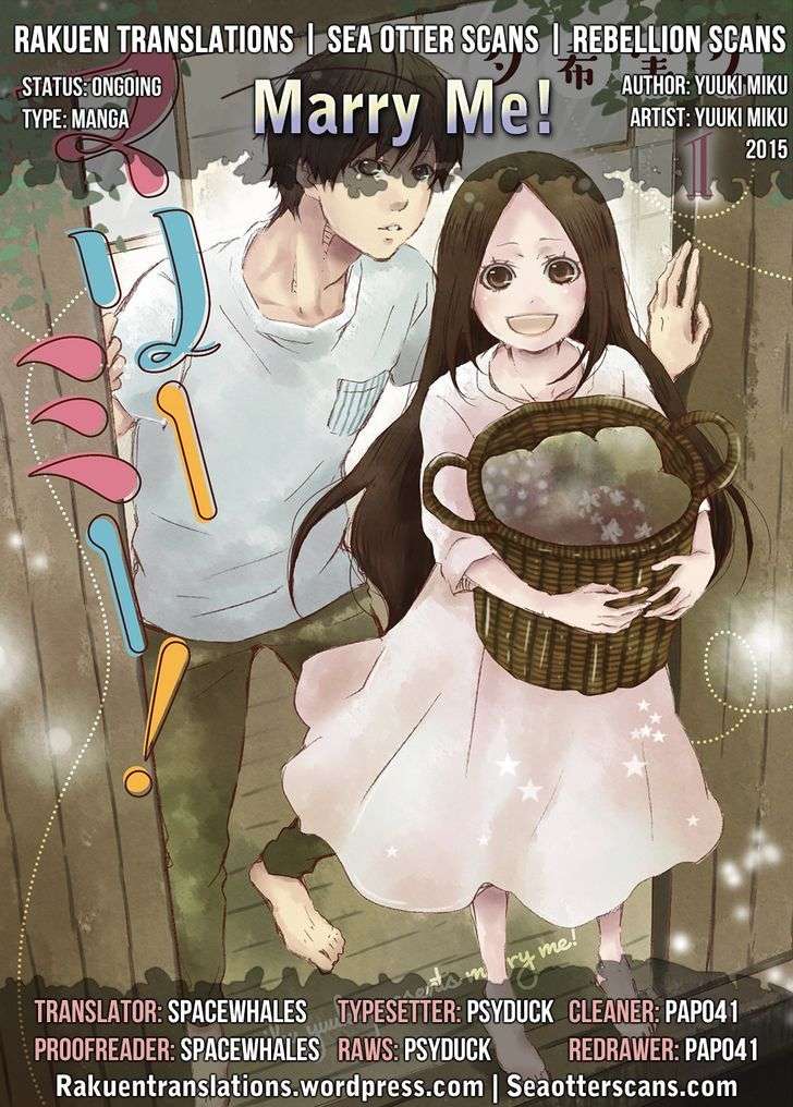 Baca Komik Marry Me! Chapter 6 Gambar 1