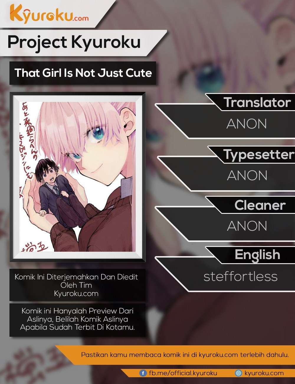 Baca Komik That Girl Is Not Just Cute Chapter 19 Gambar 1