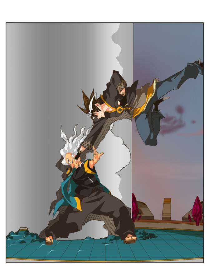 The God of High School Chapter 261 Gambar 24