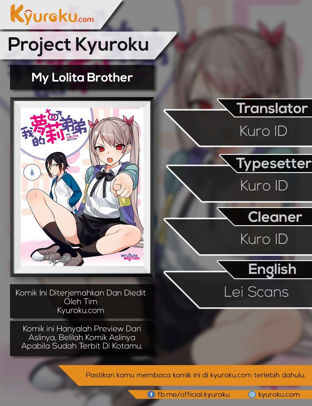 Baca Komik My Lolita Brother Chapter 10 Gambar 1
