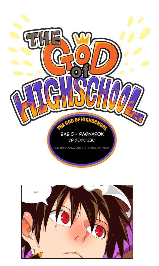 Baca Komik The God of High School Chapter 220 Gambar 1