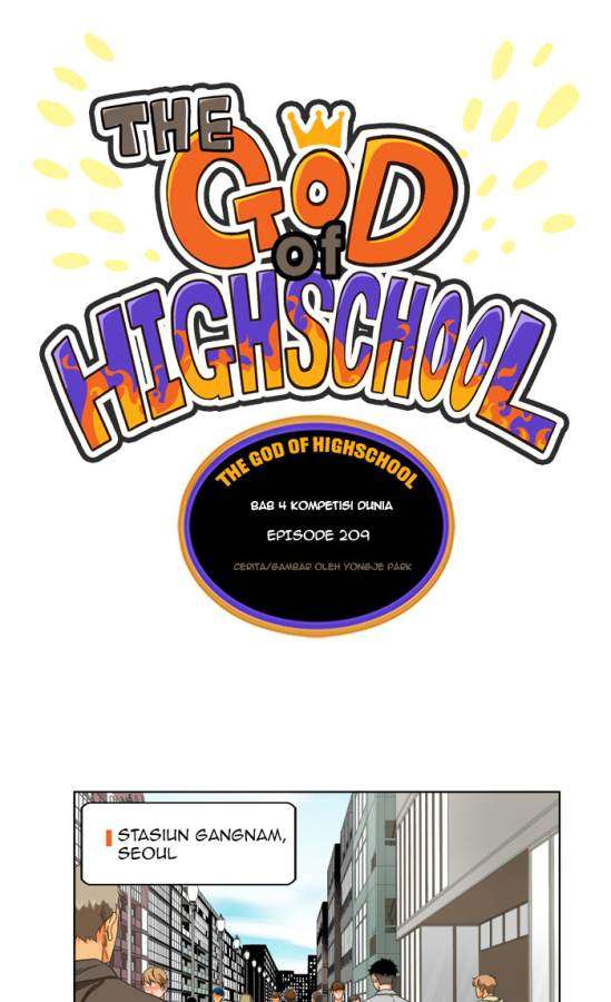 Baca Komik The God of High School Chapter 209 Gambar 1