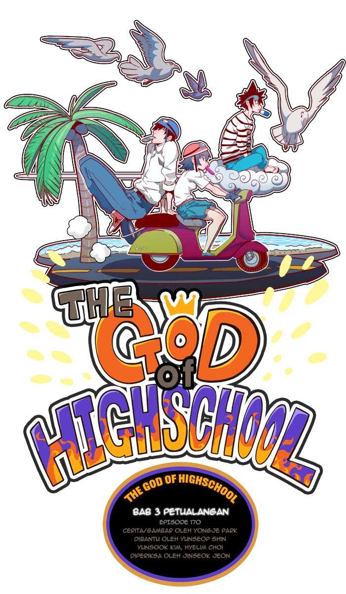 Komik The God of High School Chapter 170 gambar nomor 1