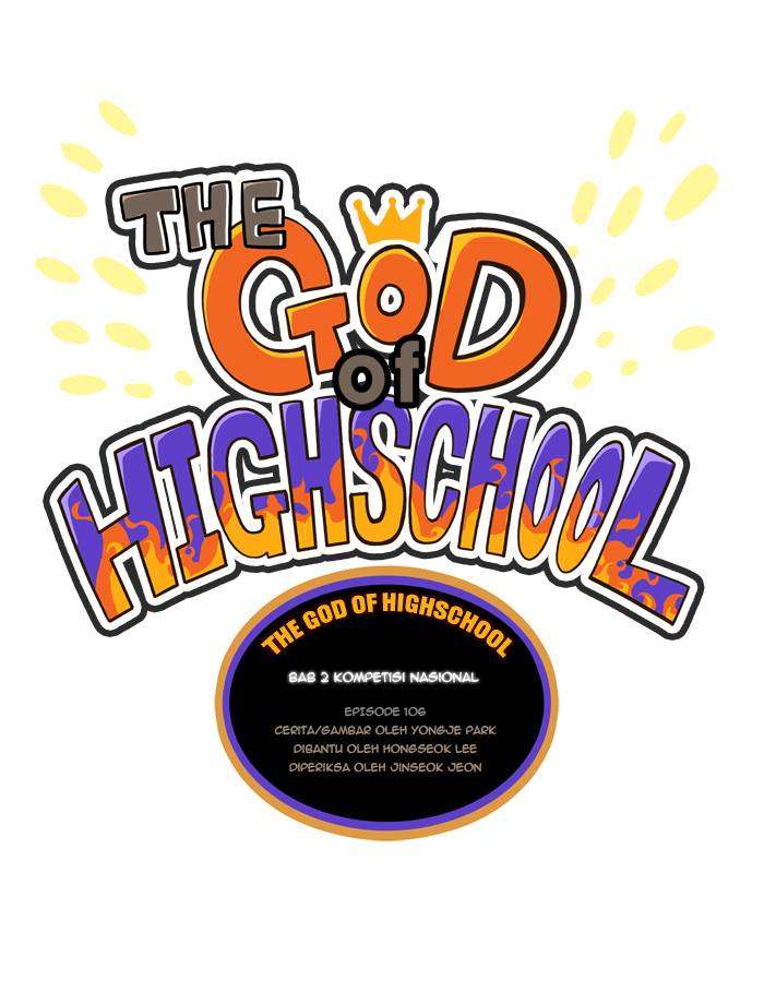 Baca Manhwa The God of High School Chapter 106 Gambar 2
