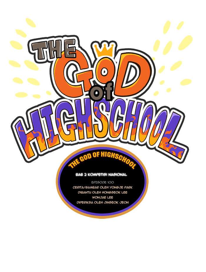 Manhwa The God of High School Chapter 100 gambar nomor 2