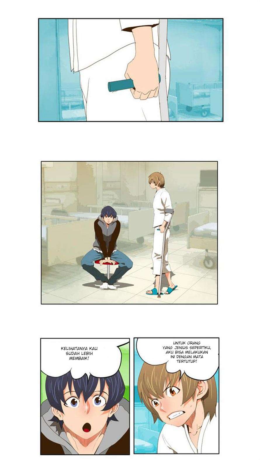 Manhwa The God of High School Chapter 71 gambar nomor 2