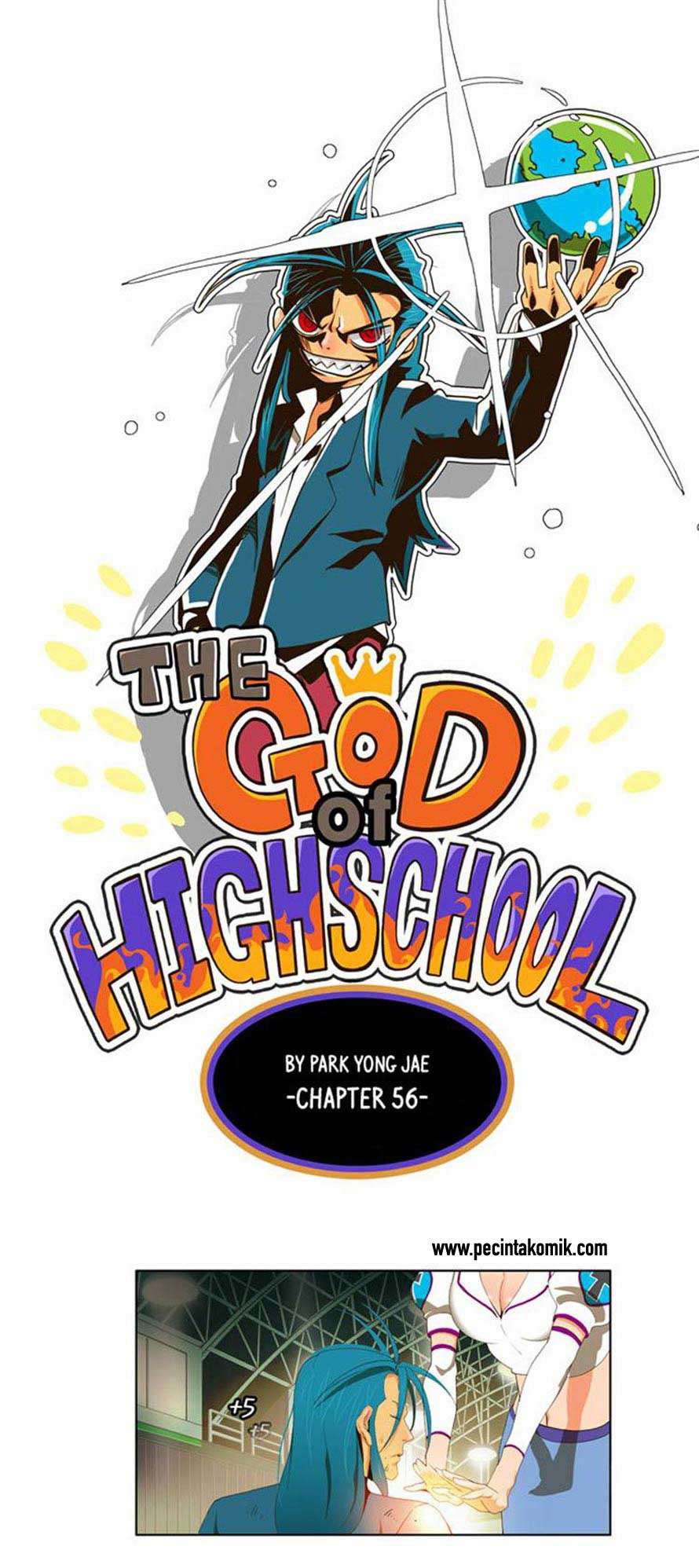 Manhwa The God of High School Chapter 56 gambar nomor 2