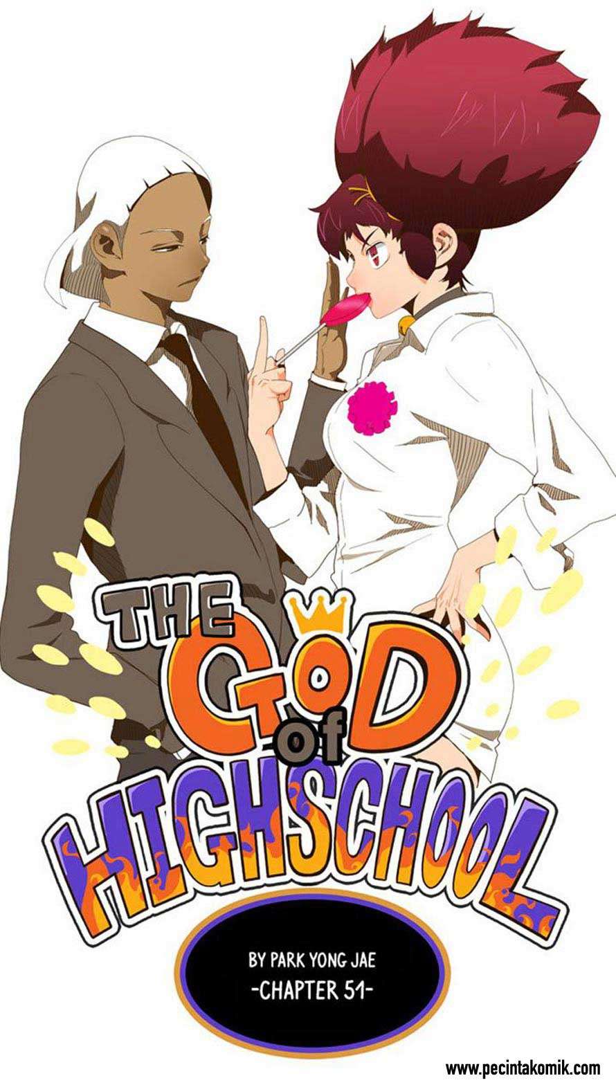 Manhwa The God of High School Chapter 51 gambar nomor 2