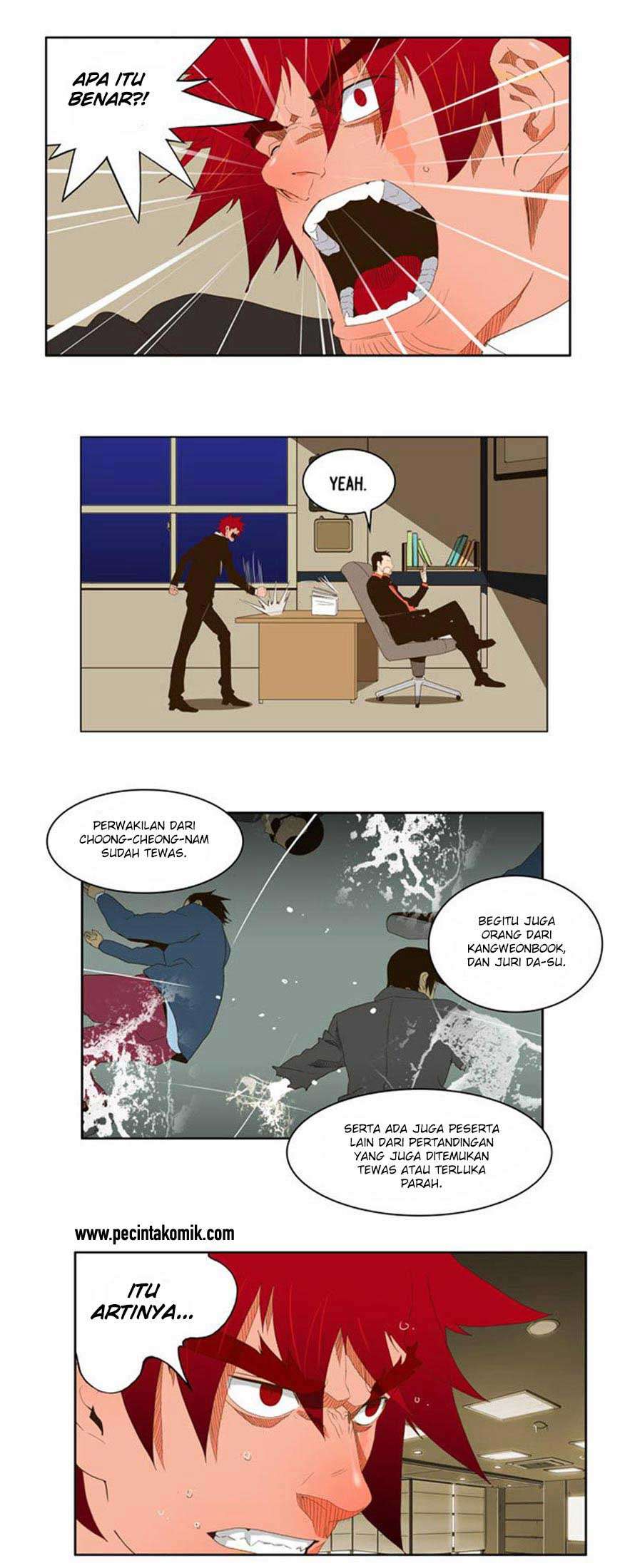 The God of High School Chapter 39 Gambar 21