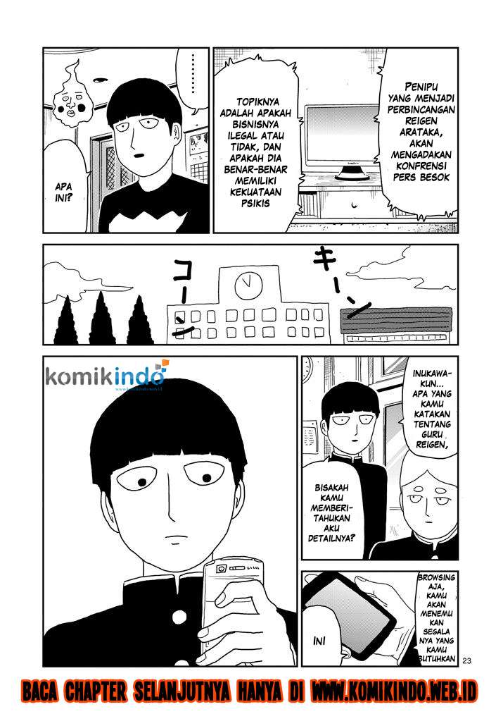 Mob Psycho 100 Chapter 72 Gambar 24