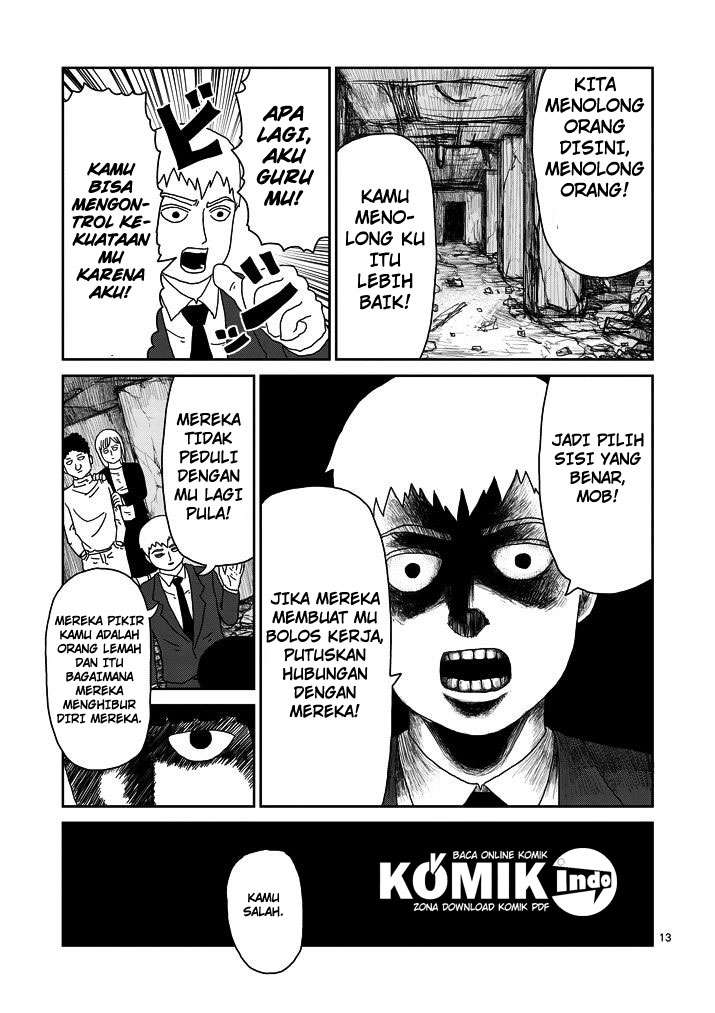 Mob Psycho 100 Chapter 68 Gambar 14