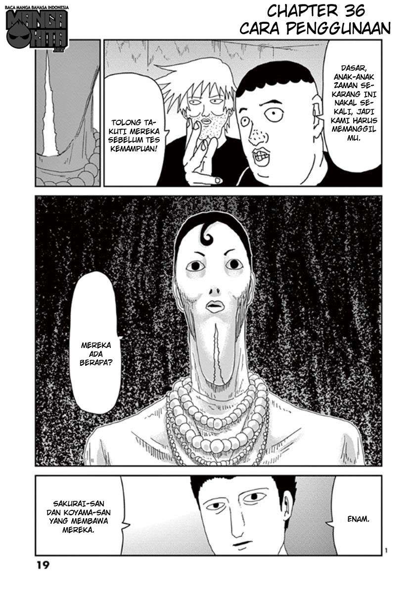 Mob Psycho 100 - Chapter 36 - Page 1