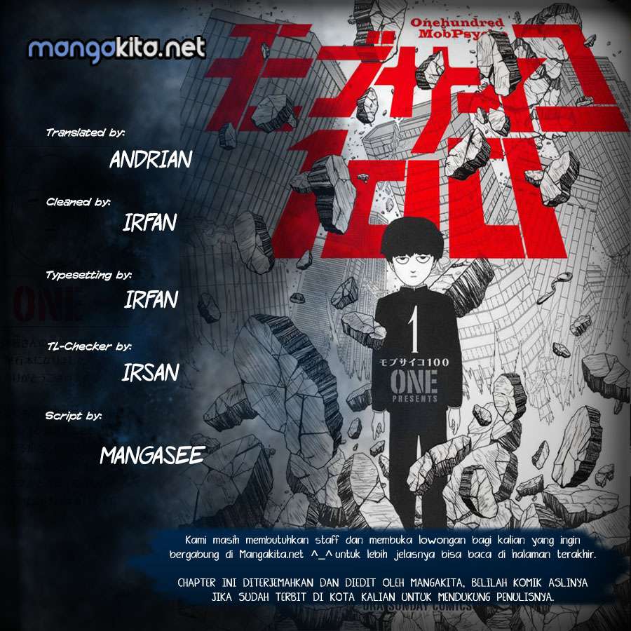 Baca Komik Mob Psycho 100 Chapter 27 Gambar 1