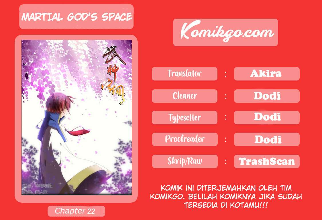 Baca Komik Martial God’s Space Chapter 22 Gambar 1