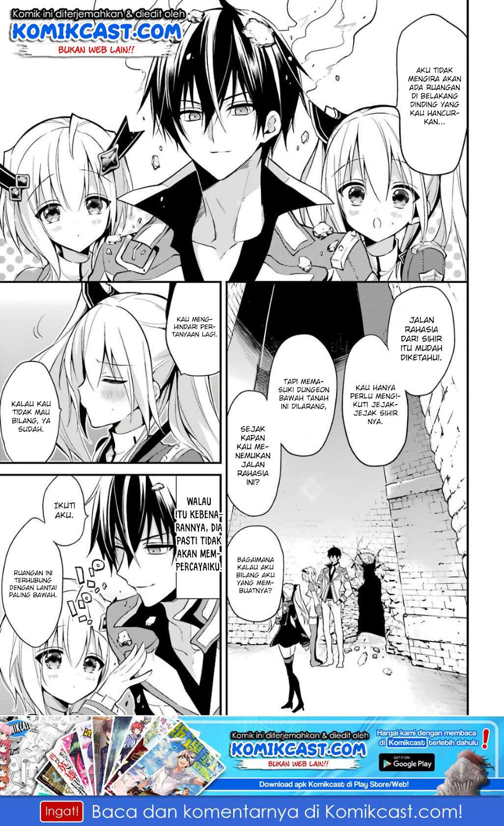 Baca Manga Maou Gakuin no Futekigousha Chapter 8 Gambar 2