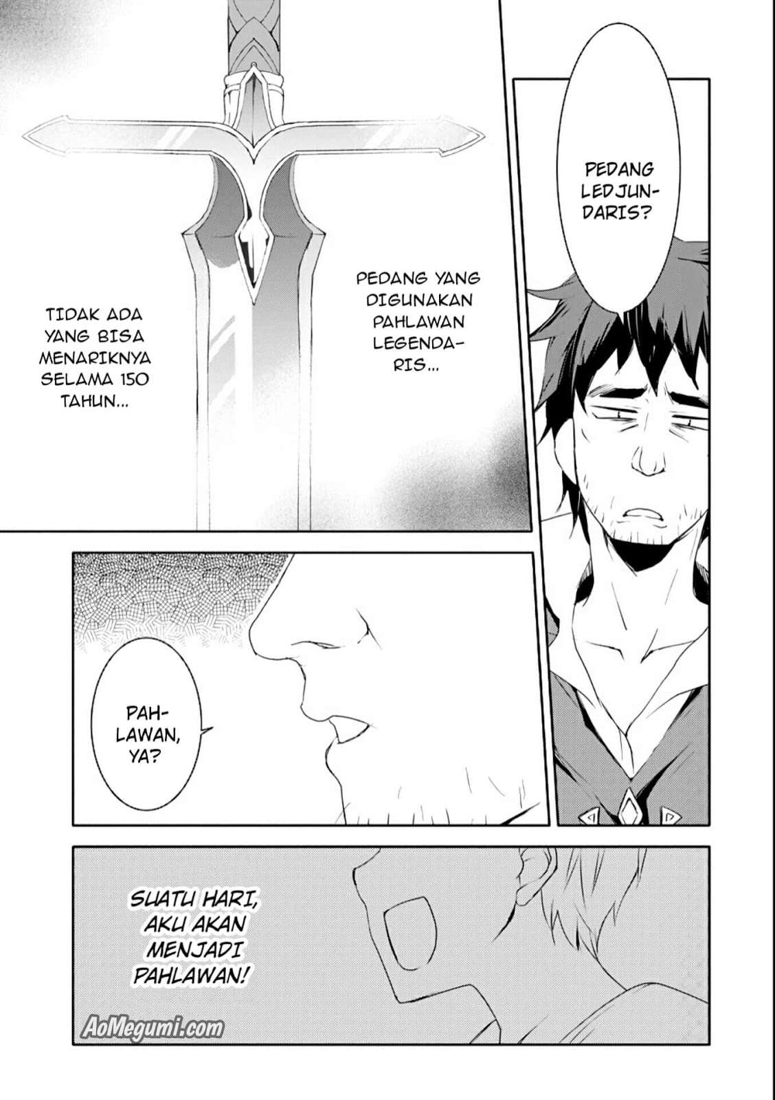 Mannen D-rank No Chuunen Boukensha Yotta Ikioi De Densetsu No Ken Wo Hikkonuku Chapter 1 Gambar 11