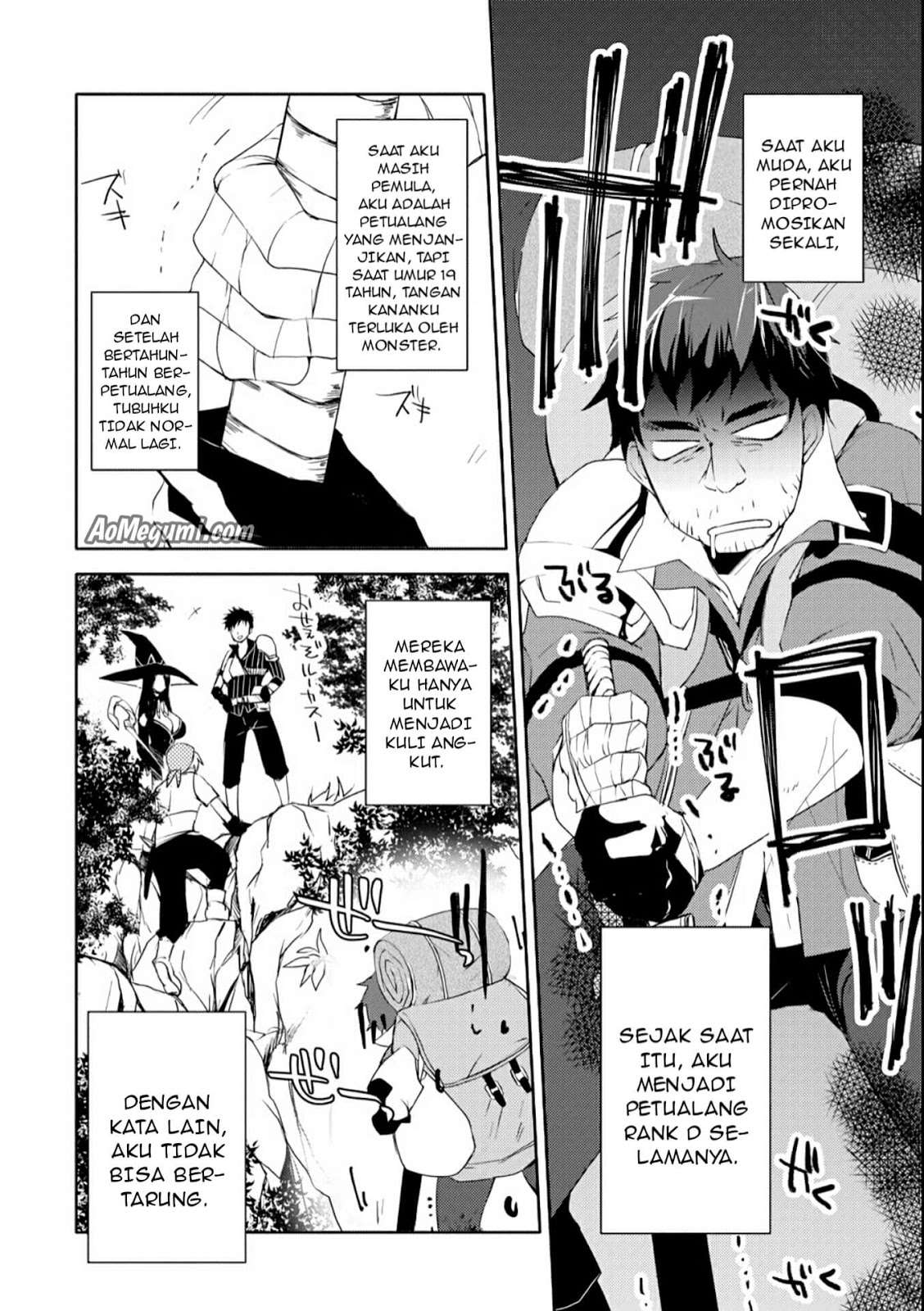 Mannen D-rank No Chuunen Boukensha Yotta Ikioi De Densetsu No Ken Wo Hikkonuku Chapter 1 Gambar 8